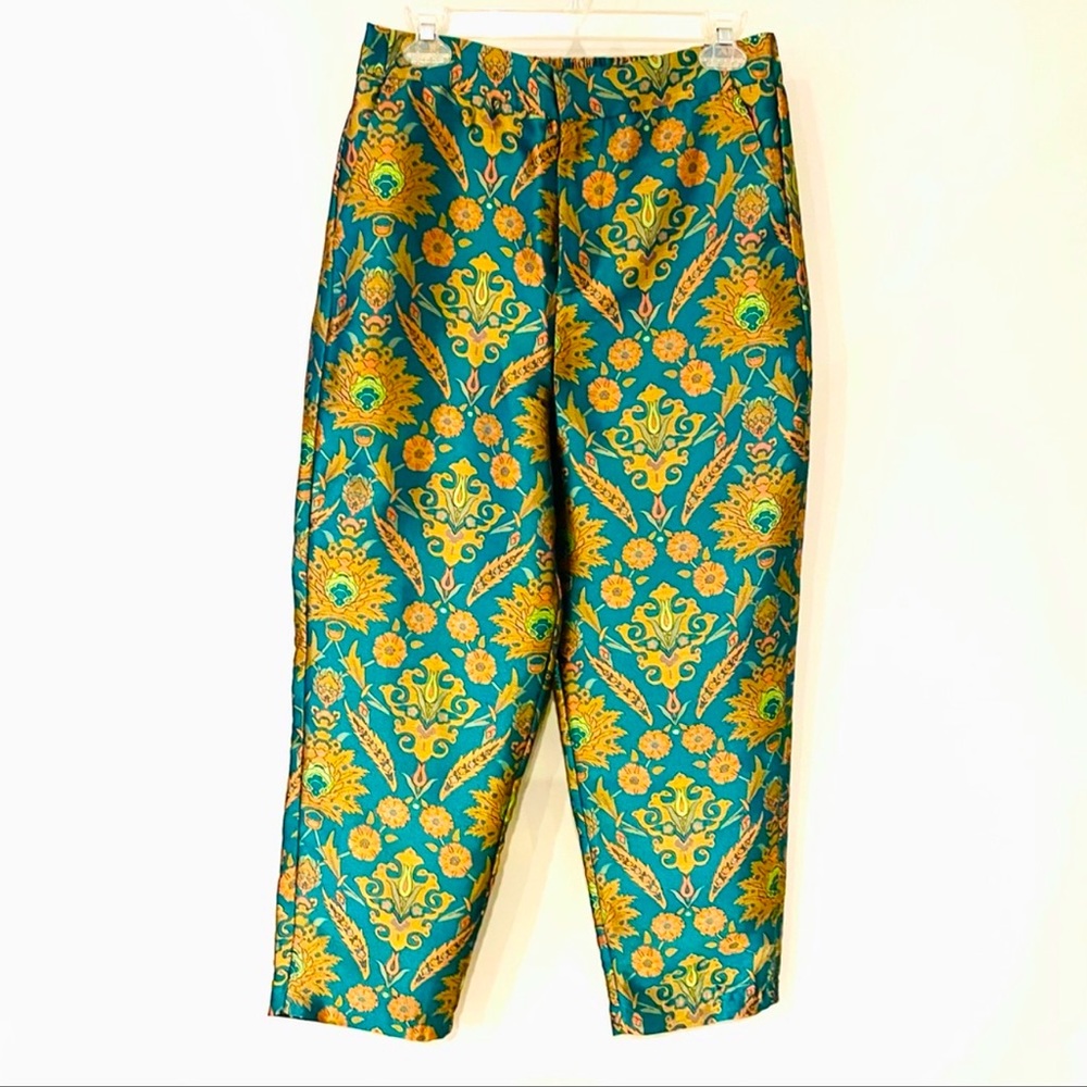 Anthropologie Maeve Beautiful Melyssa cropped trouser NWOT